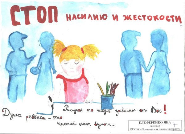 Нет насилия в семье рисунки