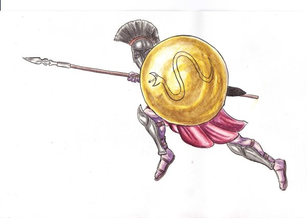 Нарисовать Ахиллеса