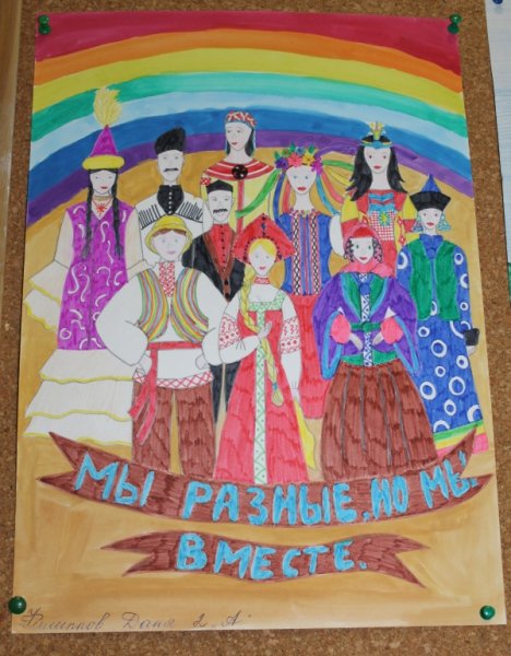 Поделка на тему многонациональная Россия