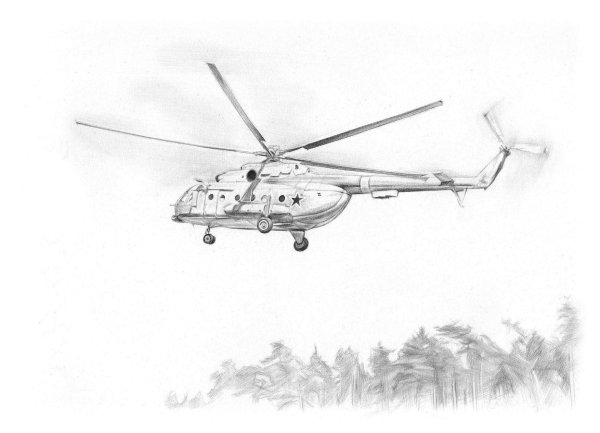 Вертолет ми 8 вектор