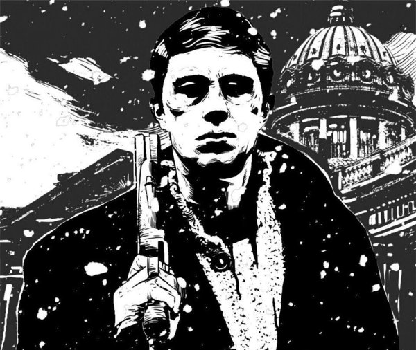 Данила Багров рисунок