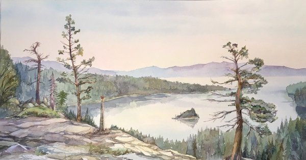 Нарисовать природу Карелии