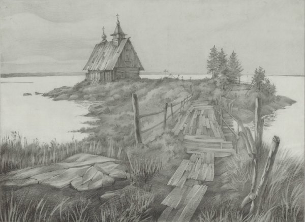 Карелия в графике