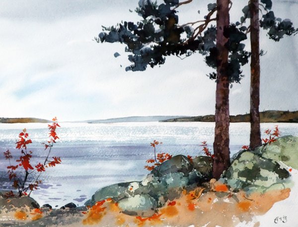 Анна Михайлова акварелист