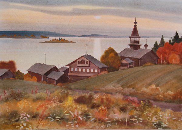 Художник Карелии каштанов Александр Иванович