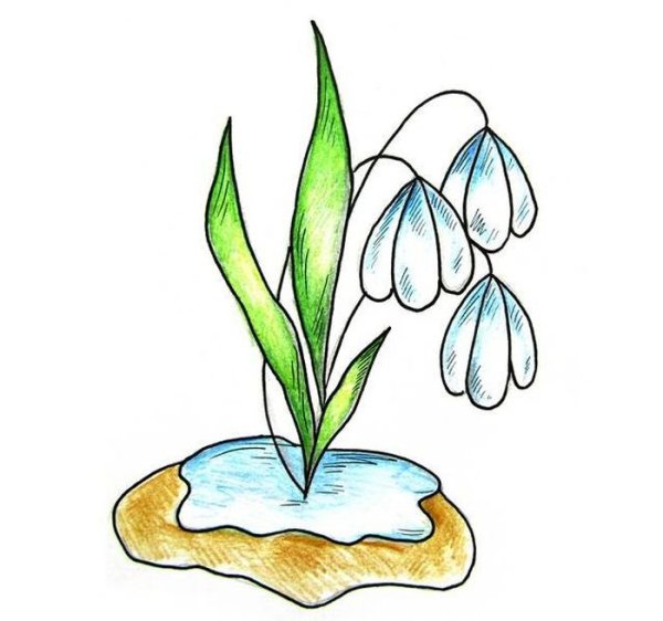 Символ весны для детей