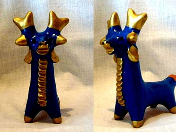 Абашевская глиняная игрушка