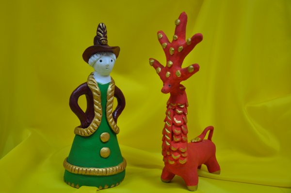 Абашевская игрушка свистулька в Пензенской области