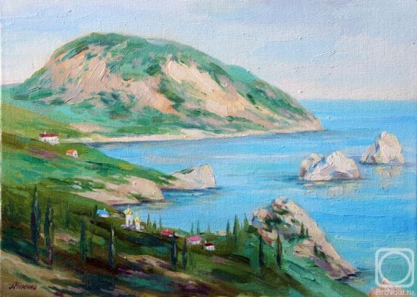 Гурзуф медведь гора живопись пейзаж