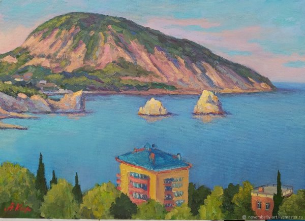 Гурзуф Крым адалары живопись