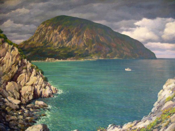 Гора Аю Даг Артек картина художника