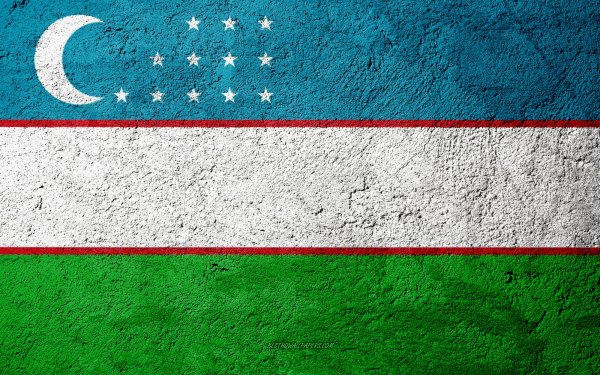 Флаг Узбекистана