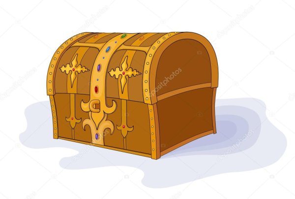 Сундучок раскраска для детей