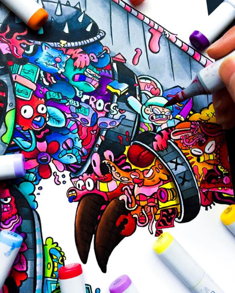 Gawx Art стиль рисования