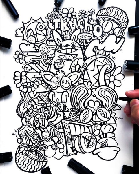 Gawx Art его стиль рисования