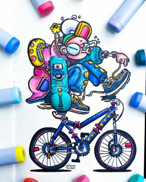 Граффити gawx Art