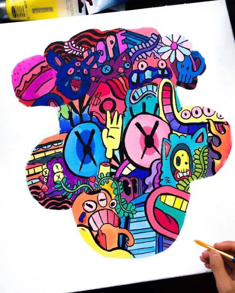 Рисунки gawx Art животные