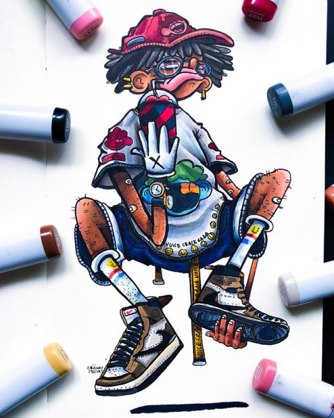 Gawx Art стиль рисования