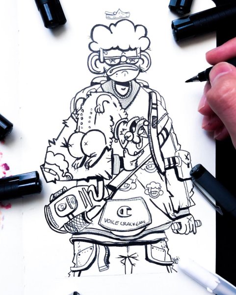 Граффити дудл