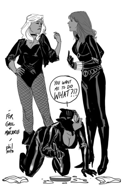 Женская доминация комиксы