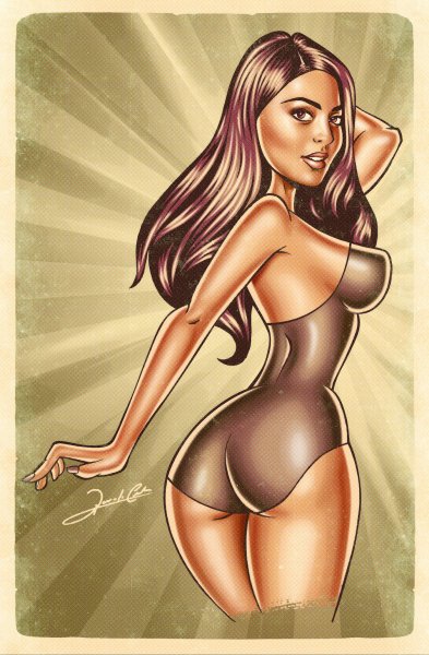 Эротические рекламные плакаты