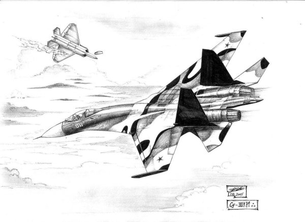 Самолет миг-35 вектор