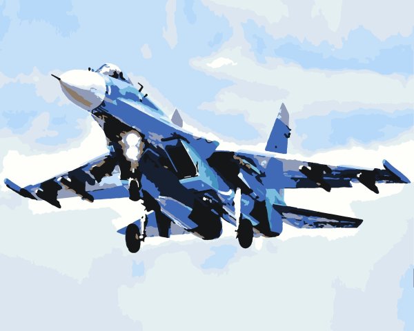 Самолет эскиз