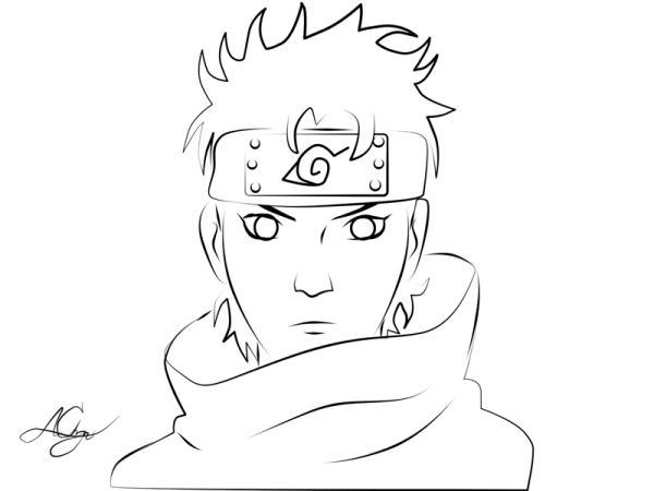 Шисуи Учиха скетч