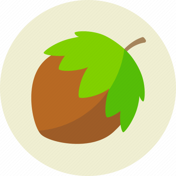 Лесной орех вектор