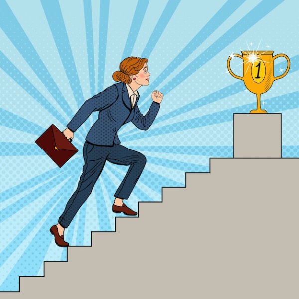 Идти по карьерной лестнице