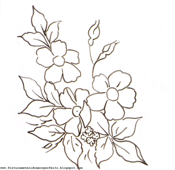 Эскиз вышивки рисунок