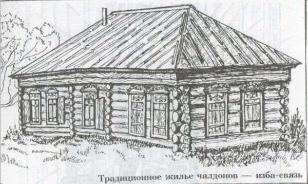 Русская изба пятистенка чертежи