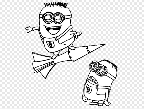 Гадкий я вектор раскраска