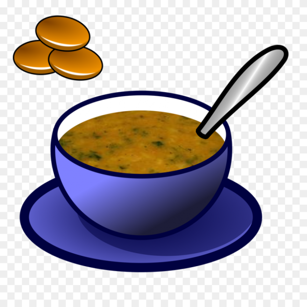 Тарелка с супом рисунок