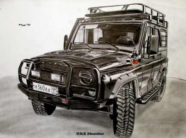 УАЗ Хантер 4х4 арт