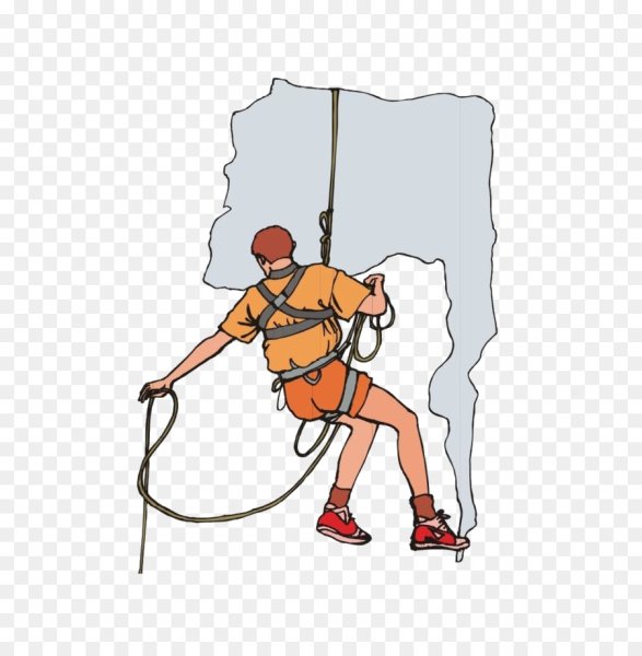 Альпинисты Рисованные