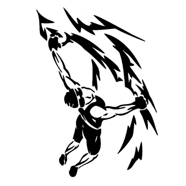 Наклейки на машину скалолаз