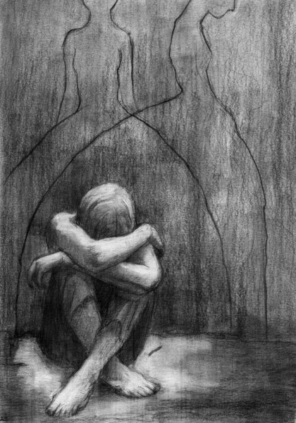 Потерянность рисунок