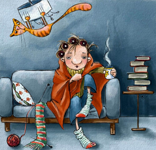 Добрые иллюстрации Элины Эллис