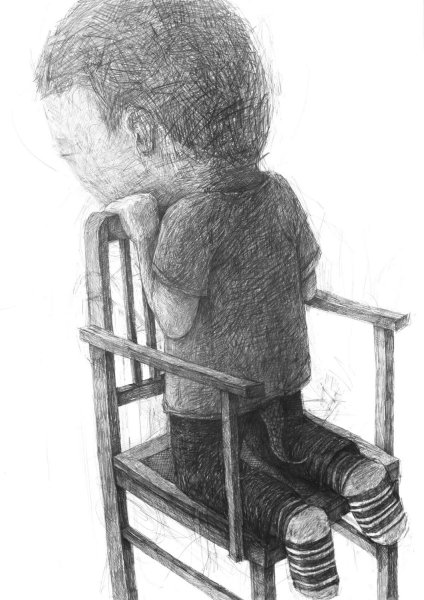 Апатия рисунок карандашом