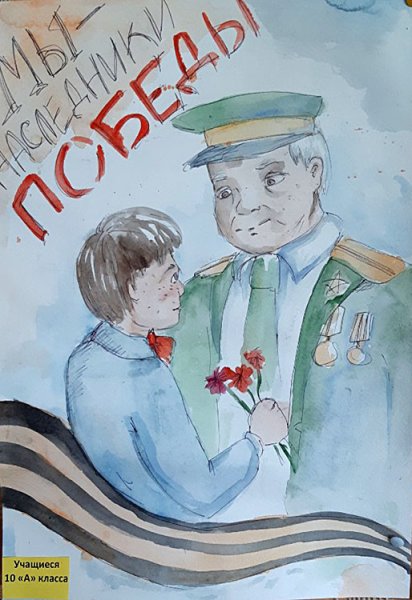 Рисунки на тему Наследники Победы