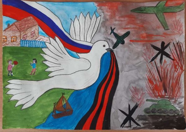 Наследники Победы рисунки на конкурс