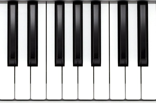 Фортепианная клавиатура для сольфеджио