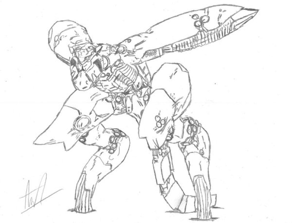 Mgr Sam нарисованный карандашом