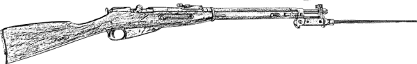 Винтовка Трехлинейка Мосина рисунок