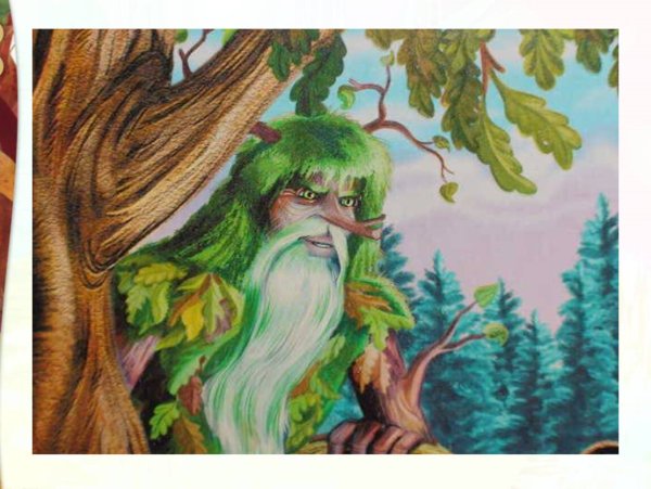 Иллюстрация к балладе Лесной царь