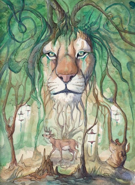 Иллюстрация к балладе Лесной царь