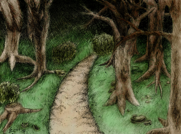 Дерево с лицом