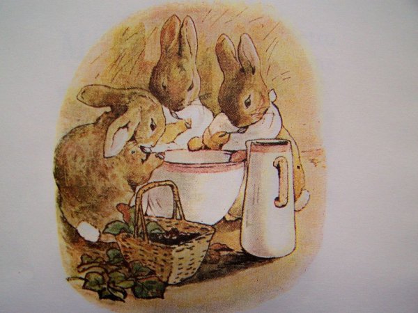 Кролик Питер иллюстрации Беатрис Поттер