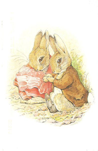Кролик Питер иллюстрации Беатрис Поттер